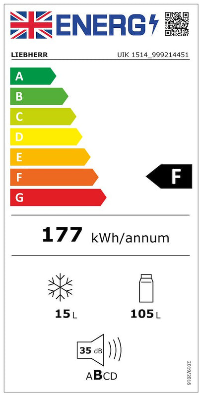 Liebherr UIK1514 Built-Under Fridge (Discontinued)