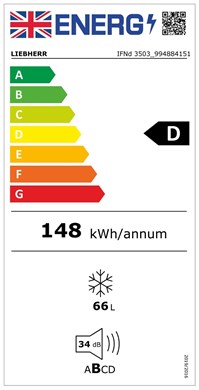 Liebherr IFNd 3503 Pure Fully integrated Freezer