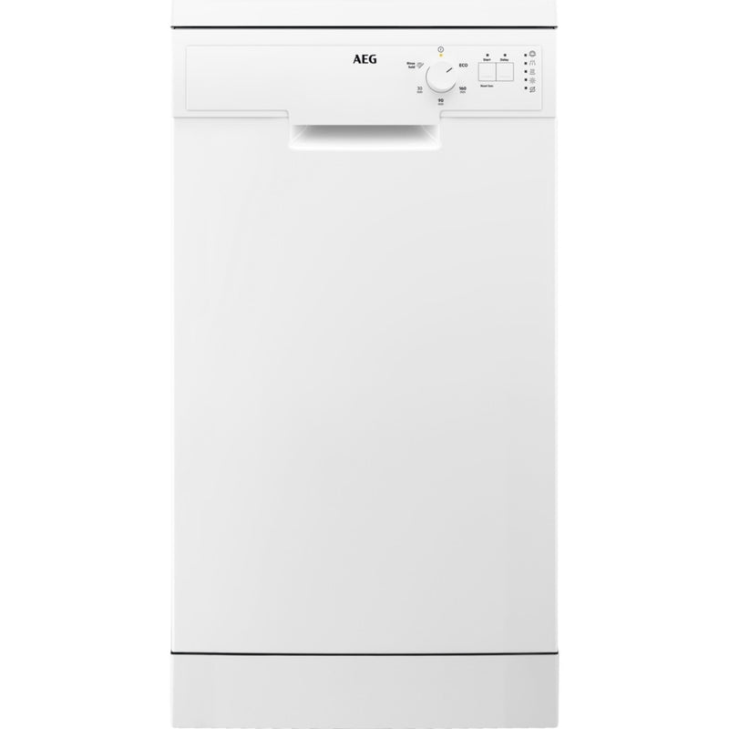 AEG FFX52507ZW 5000 AirDry Freestanding Slimline Dishwasher with AirDry Technology + 10 Place Settings