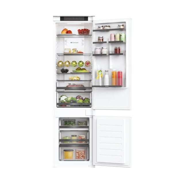 Haier HBW5519EK-1 Built-In Fridge Freezer - White - E Rated