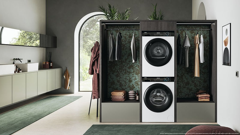 Haier HD80-A2939 I Pro Series 3 8kg Heat Pump Tumble Dryer - A++ Energy Rated- White