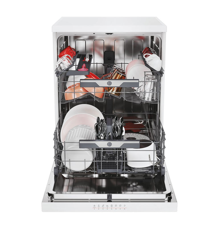 Hoover HF 6C2F0PW-80 Freestanding 60cm 16 Place Setting Dishwasher