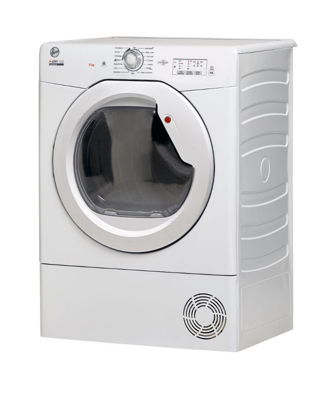 Hoover HLE C9LG-80 H-Dry 300 9kg Freestanding Tumble Dryer - White