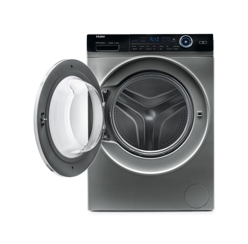 Haier HWD100-BD14979SNUK I Pro Series 7 6/10kg 1400rpm D/A Rated Freestanding Washer Dryer - Graphite