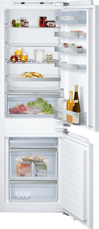 Neff N 70 KI6863FE0G, Built-in fridge-freezer with freezer at bottom