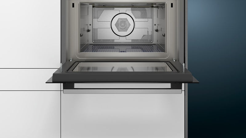 Siemens iQ 500 CM585AGS0B, Built-in microwave oven with hot air