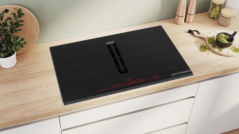 Bosch Series 8 PXX875D67E, Induction hob with integrated ventilation system
