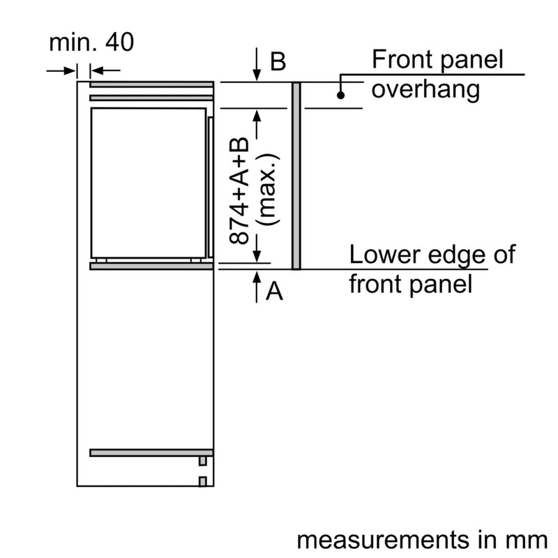 Siemens iQ 500 GI21VAFE0, Built-in freezer