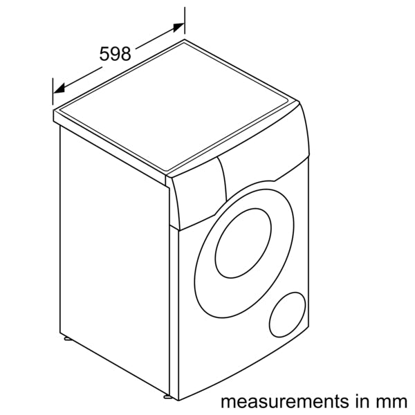 Siemens iQ 700 WN54C2ATGB, Washer Dryer