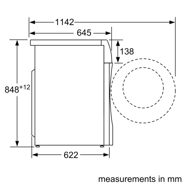 Siemens iQ 700 WN54C2ATGB, Washer Dryer