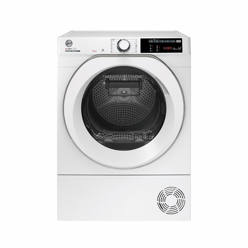 Hoover NDE H10A2TCE-80 H-Dry 500 10kg Heat Pump Tumble Dryer with Aquavision - A++ Energy Rated - White