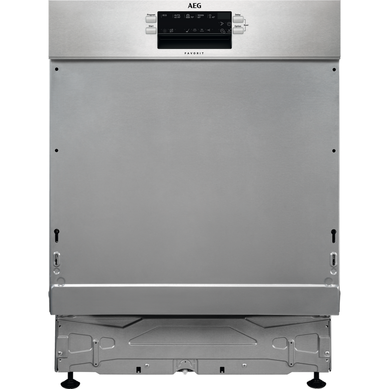 AEG FEE64917ZM 6000 SatelliteClean Semi Integrated Dishwasher with AirDry Technology + 14 Place Settings