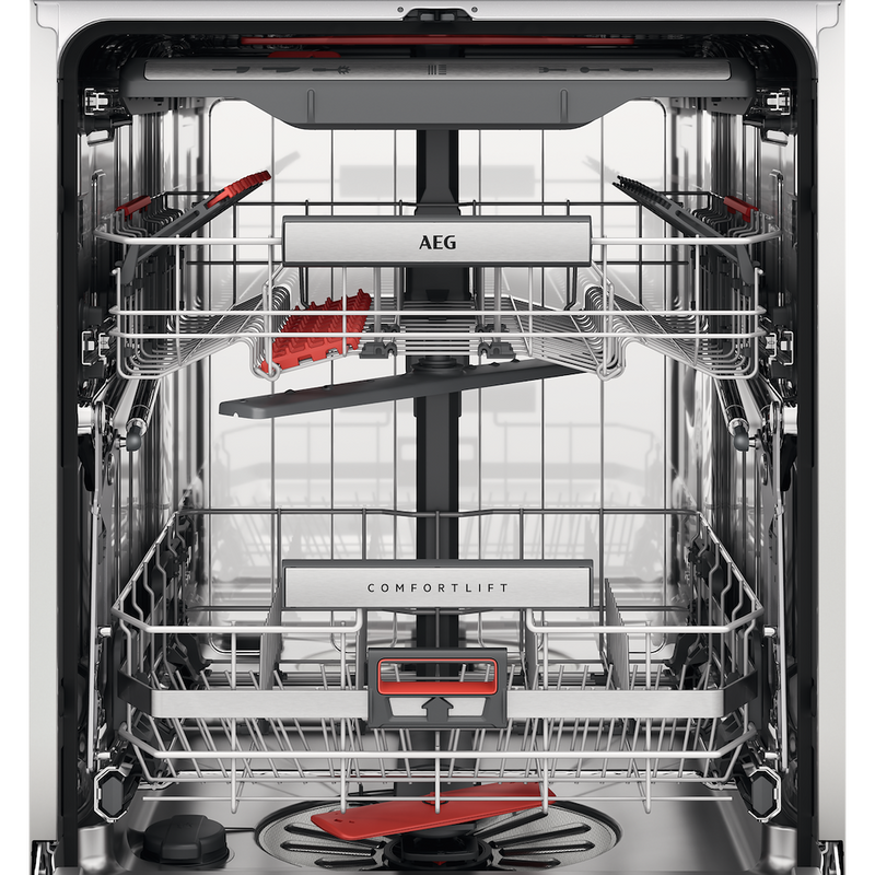 AEG FSE83837P 9000 ComfortLift Fully Integrated Dishwasher with AirDry Technology + 14 Place Settings