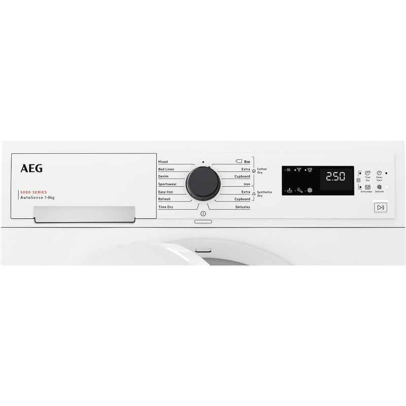 AEG TXC508B2B 5000 Series 8kg Condenser Tumble Dryer