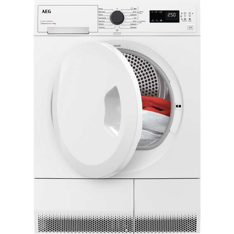 AEG TXC508B2B 5000 Series 8kg Condenser Tumble Dryer