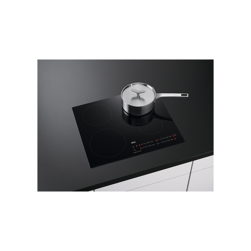 AEG IKX64401CB 3000 Induction Hob with Hob2Hood