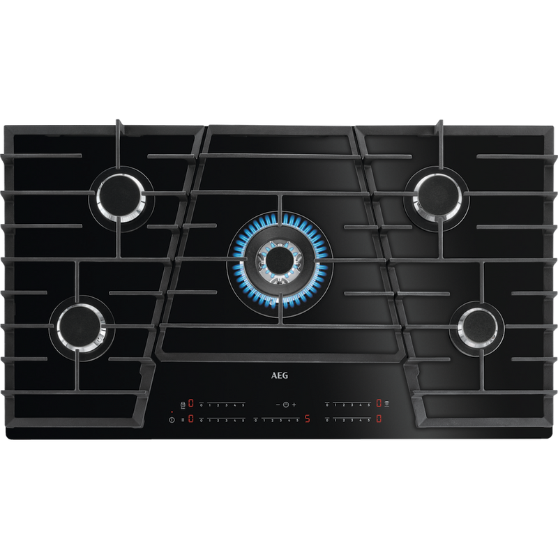 AEG HVB95450IB 90cm Gas Hob