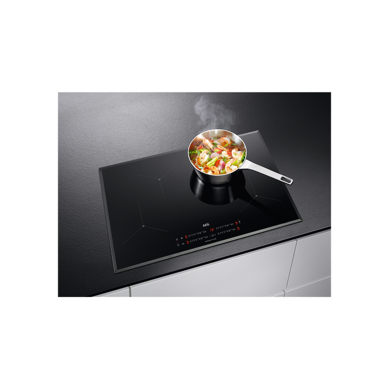 AEG IAE84411FB 7000 SenseBoil Full Induction Hob with Hob2Hood