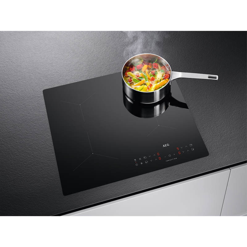 AEG ILB64334CB 3000 Induction Hob with Hob2Hood