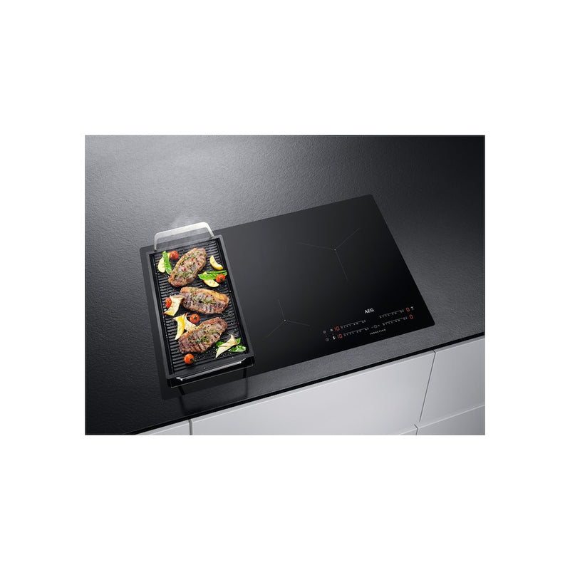 AEG IKX84443CB 6000 Bridge Full Induction Hob with Hob2Hood
