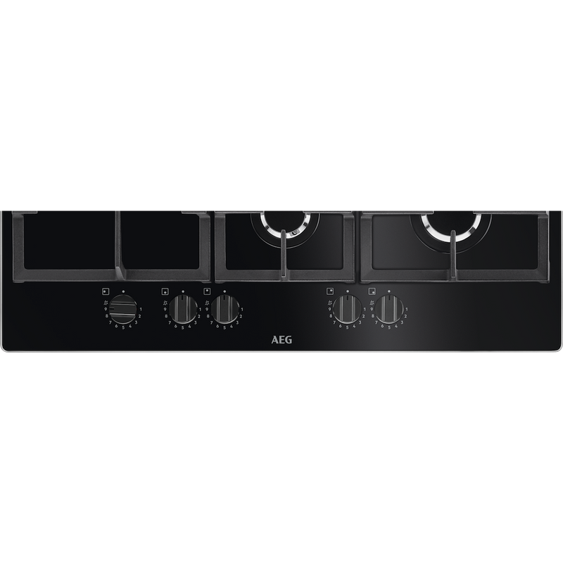 AEG HKB75820NB 6000 Gas on Glass Gas Hob