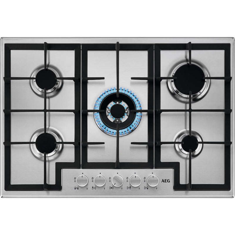 AEG HGX75400SM 3000 Slimline Gas Hob