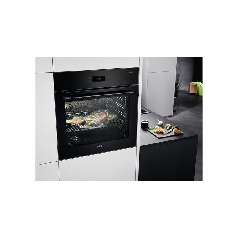 AEG BSK798280B 9000 SteamPro Built-In Single Oven