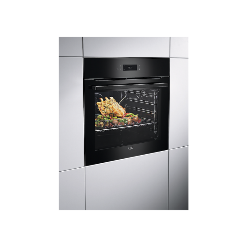 AEG BPK748380B 8000 AssistedCooking Built-In Single Oven