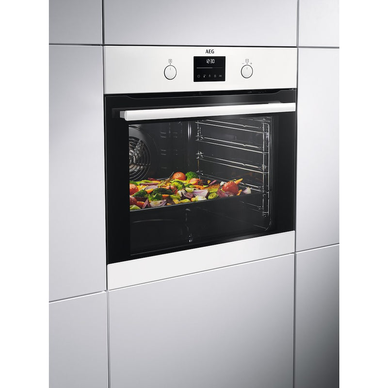 AEG BEB335061W 6000 SurroundCook Built-In Single Oven
