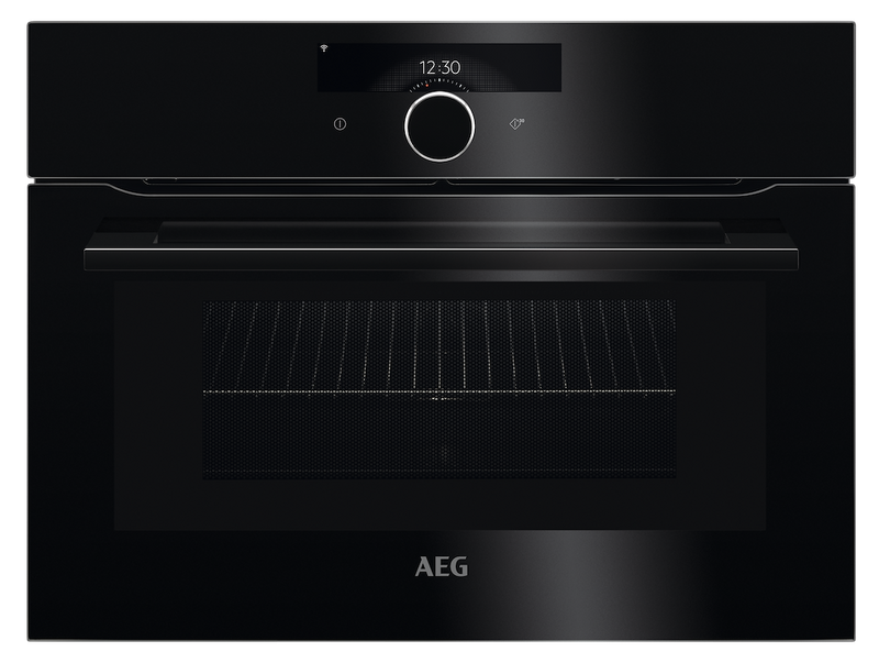 AEG KMK968000B 8000 CombiQuick Integrated Combi Microwave and Oven