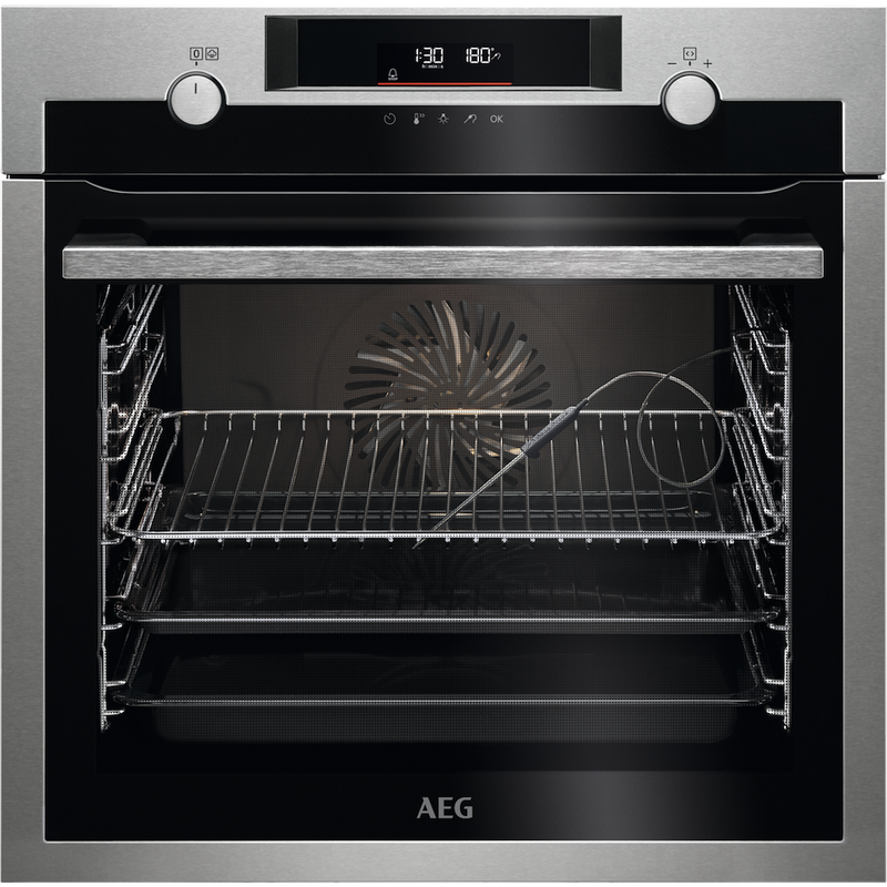 AEG BCE556060M 6000 SteamBake Built-In Single Oven