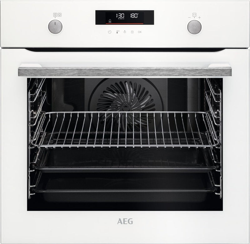 AEG BPS555060W 6000 SteamBake Built-In Single Oven