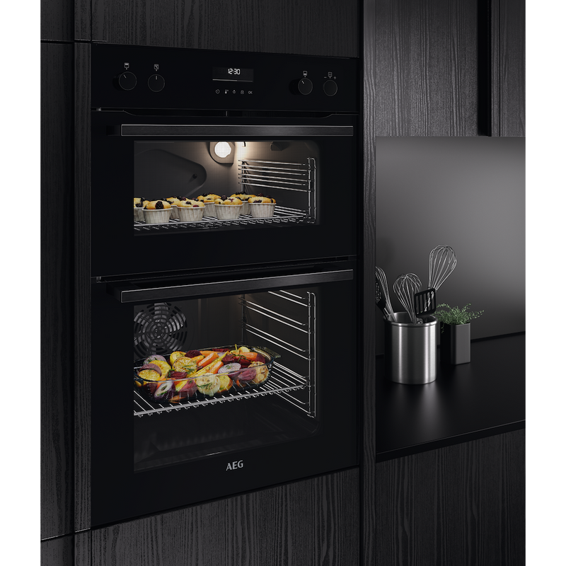 AEG DCE531160B 6000 SurroundCook Built-In Double Oven