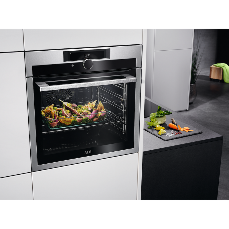 AEG BPE948730M 8000 AssistedCooking Built-In Single Oven