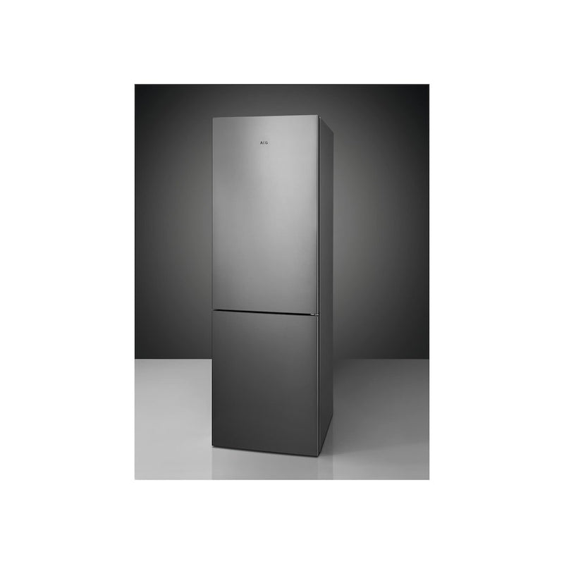 AEG RCB632E2MX 6000 Series Freestanding NoFrost Fridge Freezer