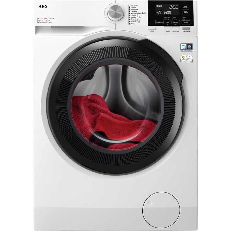 AEG LWR7185M4B 7000 Series 8/5kg Washer Dryer
