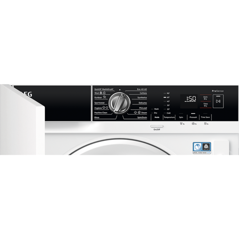AEG L7WE74634BI 7000 Series 7/4kg Washer Dryer