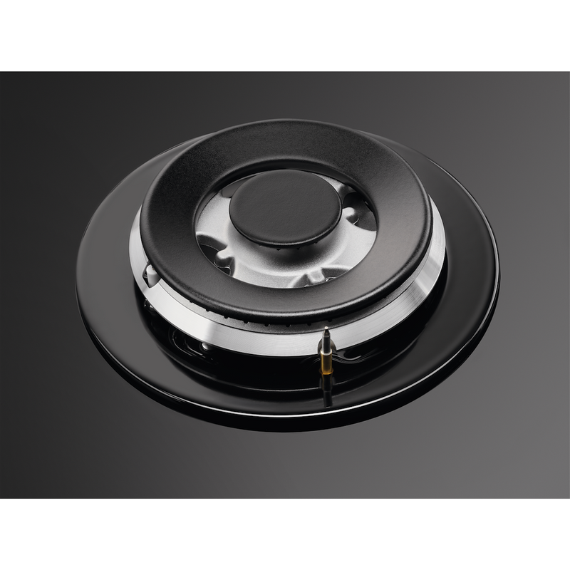 AEG HKB95450NB 8000 Gas on Glass Gas Hob with Hob2Hood