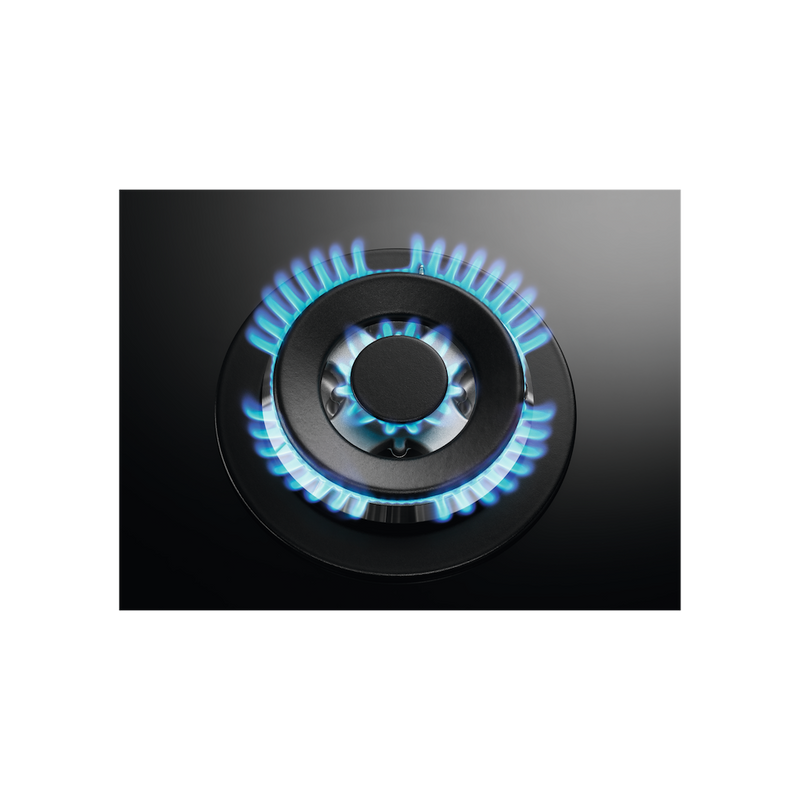 AEG HKB64450NB 8000 Gas on Glass Gas Hob with Hob2Hood