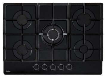 Amica AGVH7300BL 70cm Gas On Glass Hob