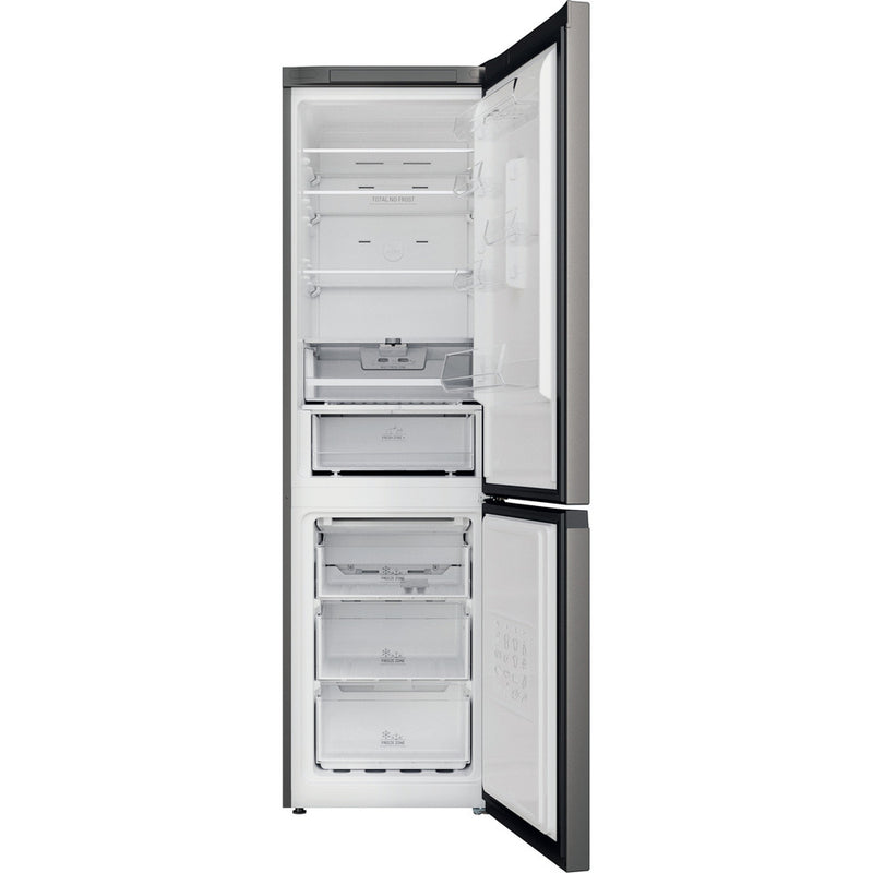 Hotpoint H7X93TSKM Freestanding Fridge Freezer - Silver