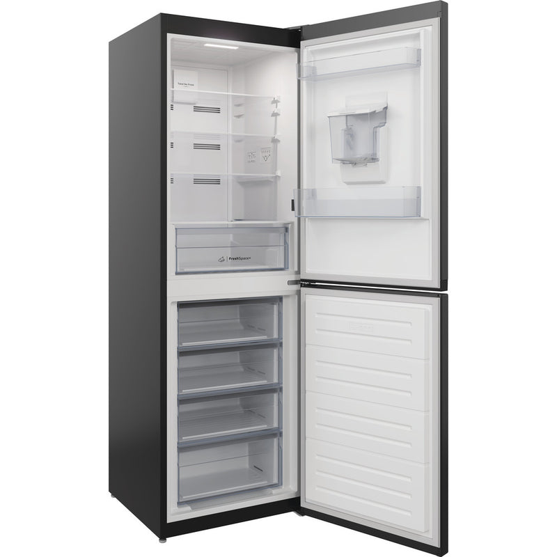 Indesit IBTNF60182BAQUAUK Freestanding fridge freezer, frost free