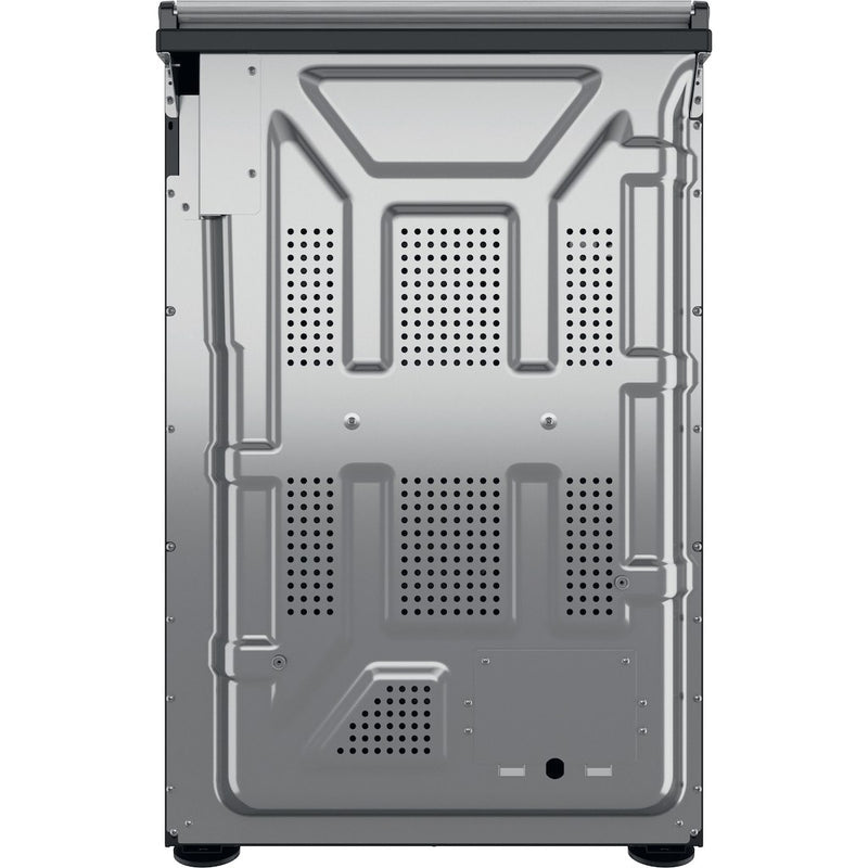 Cannon by Hotpoint CD67G0C2CA/UK Gas Freestanding 60cm Double Oven Cooker - Dark Grey