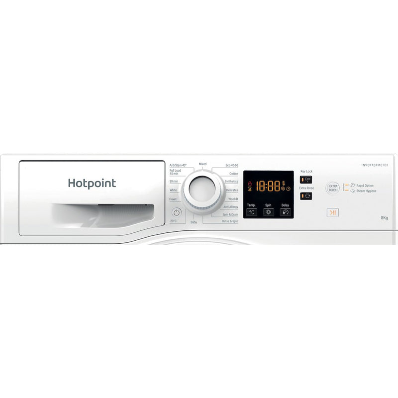 Hotpoint NSWM864CWUKN Freestanding Washing Machine