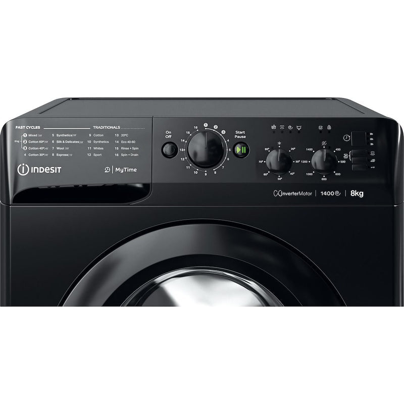 Indesit MTWC 81495 BK UK Freestanding 8kg 1400rpm Washing Machine