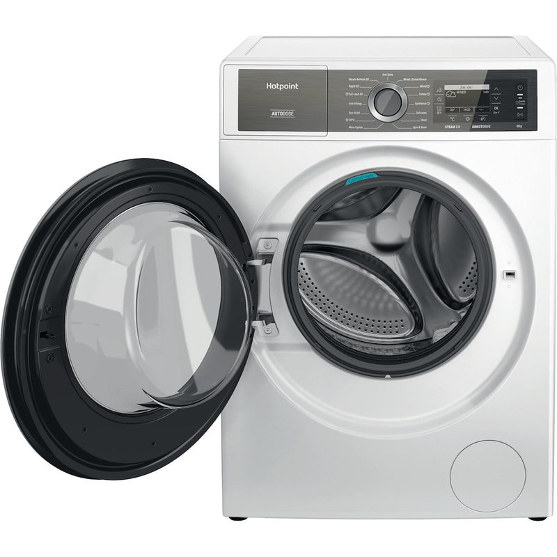 Hotpoint H8 99AD GPOWER UK GentlePower 9kg 1400 rpm Washing Machine - White