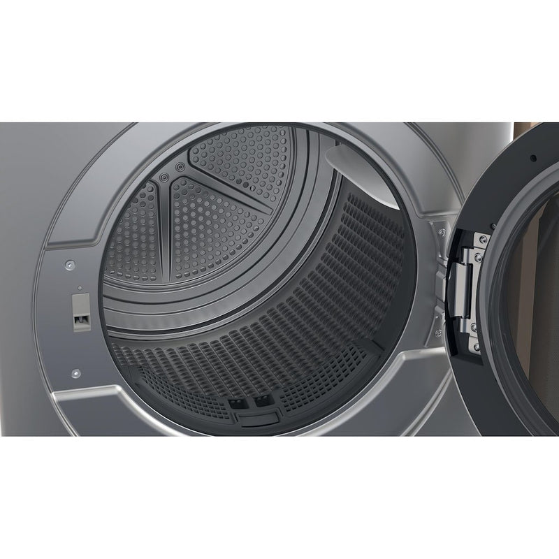 Indesit YT M11 92SS X UK Freestanding 9kg Heat Pump Tumble Dryer - Silver