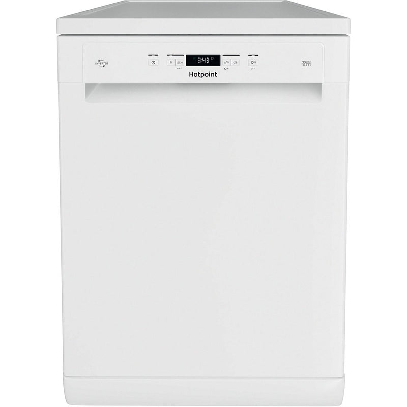 Hotpoint H3FC14BN7AWUK Freestanding 60cm Dishwasher - White