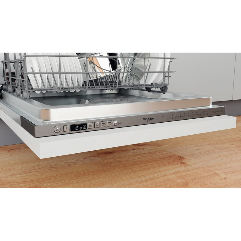 Whirlpool SupremeClean WIO 3O33 PLE S UK Built-In Dishwasher 14 Place Settings