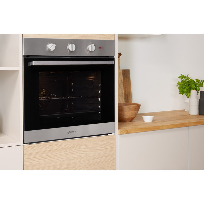 Indesit Aria IFW 6230 IX UK Electric Single Built-in Oven in Stainless Steel